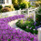 UV-resistente kunstige blomster lilla 24 bundter 6