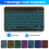 Capa com teclado retroiluminado e mouse para Samsung Galaxy Tab A9+ 3