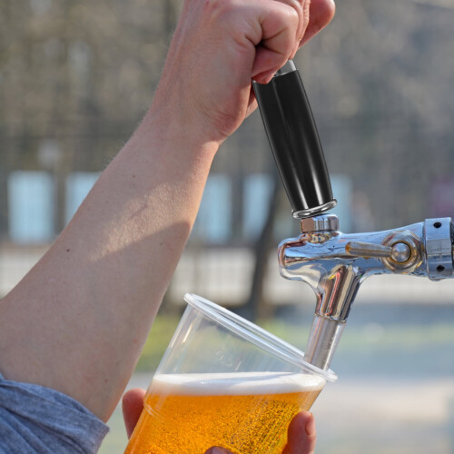 Beer Tap Handle – Plastic & Stainless Steel, 2 pcs 2