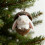 Kerstboomhanger met bosdieren (8 cm) 2