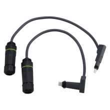 2PCS SPX Plug to RJ45 Adapter IP68 Waterproof Ethernet Cable Connector Adapter for Starlink Dishy and Router Satellite