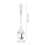 Metal Soup Spoons Silverware 6 Pieces 2