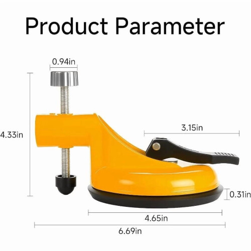Vacuum Suction Panel Leveling Tool, Adjustable Alignment Instrument for Installation, DIY Home Improvement Tool for Tiles, Shelves, Easy Use 2