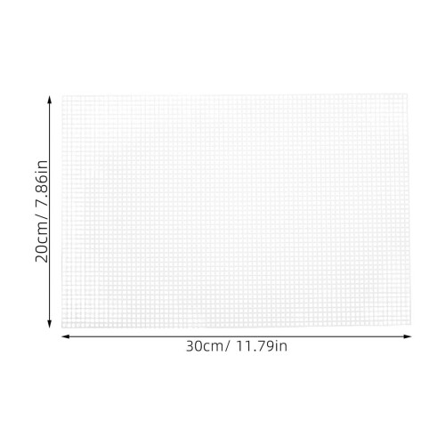 5pcs Diy Cross Stitching Fabric Plastic Mesh Canvas Sheets For Embroidery Projects And Needlework Crafts 1
