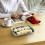 Rectangular Wheat Straw Plates Dessert Plates Fruit Dish for Dessert Cupcake Salad Steak Home and Kitchen Decor 6