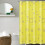 Polyester duschdraperi tryckt vattentät 81x183 cm 5
