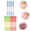 12 mini flauti dolci soprano traslucidi in plastica per bambini 4