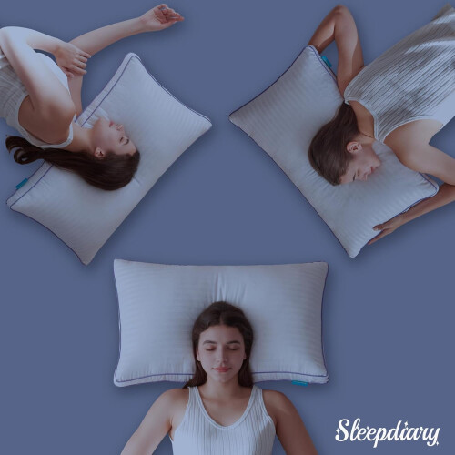 Σετ μαξιλαριών King Size 2 τεμαχίων, Ποιότητα ξενοδοχείου, Ρυθμιζόμενο φερμουάρ για 2