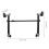 OUNONA electric piano stand black 2 sets 2