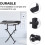 OUNONA electric piano stand black 2 sets 6