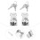 Stainless Steel Keyed Hasp Lock 2 Sets 7