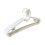 WZXPWT 10-Pack Plastic Clothes Hangers – Multi-Functional for Display, Drying & Wardrobe Organization 2