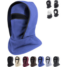 Máscara de inverno unissex à prova de vento com faixa para o pescoço.