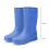 Botas de chuva impermeáveis femininas de cano curto e cano largo (1 par) 2