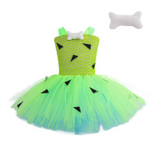 Toddler Kids Caveman Clothing Baby Girls Boys Historical Dress Set Cavegirl Outfits Spring Sale(Z02#Green,10-12 Years)