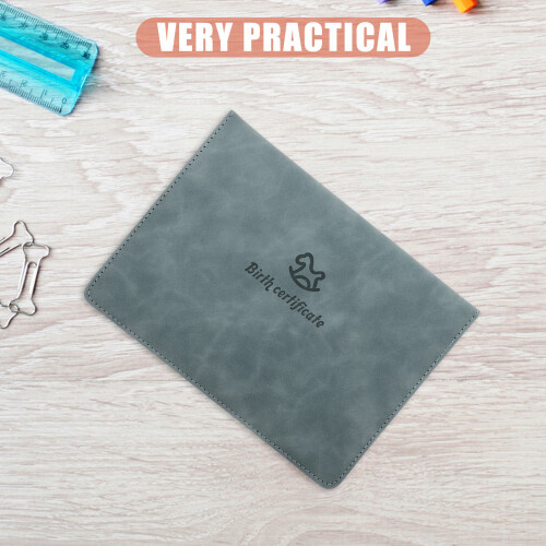 Homoyoyo Protective Certificate Folder Leather 1Set 2