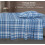 Σετ σεντόνια Flannel, διπλά βουρτσισμένα, με βαθιές τσέπες έως 16", 3 τεμάχια, μπλε 7
