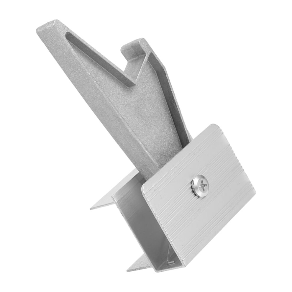 Ladder Hardware Accessories Ladder Rung Lock Aluminum Silver 1Pcs 9175034772146