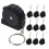 Mini tape measure keychain portable 10 pcs 1