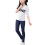 Τζιν για κορίτσια - Pull On Super Stretch Denim Skinny Jeans για κορίτσια Μπλε 150cm/4.9ft 2
