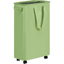 Faltbarer Wäschekorb auf Rollen, 48 l, wasserdicht