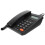 Fixed Phone with Caller ID and LCD Screen Black 6