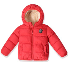 Toddler Little Boy Girl Winter Thicken Puffer Hooded Jacket Down Coat,5-6T