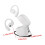 Auricolari Bluetooth 5.3 da appendere all'orecchio - Bianchi 3