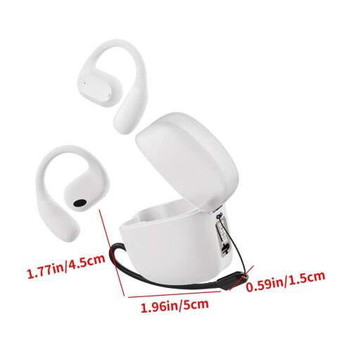 Auricolari Bluetooth 5.3 da appendere all'orecchio - Bianchi 2