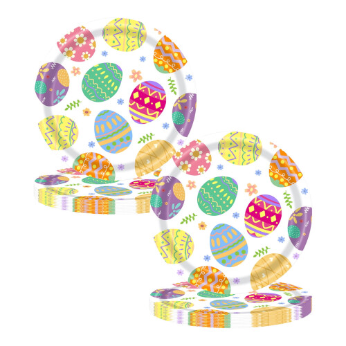 Easter Bunny Easter Candy 20 Easter Party Plates Happy Easter Party Decorations Spring Party Dinner And Holiday Decorations. 1