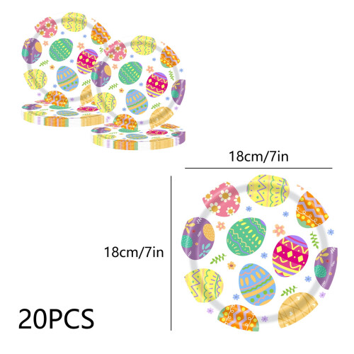 Easter Bunny Easter Candy 20 Easter Party Plates Happy Easter Party Decorations Spring Party Dinner And Holiday Decorations. 2