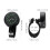 Bike Handlebar Digital Clock 1Pack 4.3x4.3x1.7in Black Rectangular Motorcycle Riding 4