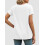 Magliette casual estive da donna con maniche a V e scollo a V 6