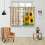 Cortinas de cozinha Boho Mushroom estilo retrô rústico, 2 painéis, 91 cm (36 polegadas) 2
