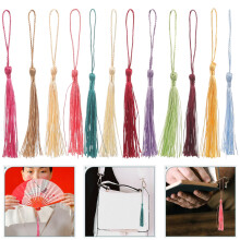 120pcs Diy Decor Tassel Delicate Fan Tassel Ornament Hanging Cloth Tassel Craft Making Tassel