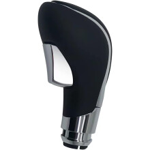 Automatik-Schaltknauf, Schaltknaufabdeckung, Kopfgriff, Hebel, passend für Buick Verano, Regal, Excelle, Opel, Vauxhall (Schwarz)