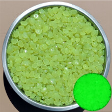 Glow-in-the-Dark Garden Pebbles Yellow 600 pcs