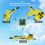 Gravity Glider Foam RC Fighter Jet Yellow 2026 2