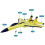 RC Airplane Model Foam Gravity Glider with Lights 6