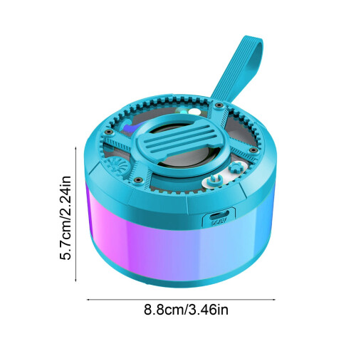 Mecha Mini Bluetooth-Lautsprecher mit RGB-Beleuchtung 2