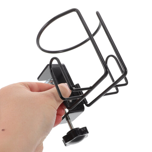Worgeous Desktop Cup Holder Universal Sofa Decor Table Portable Black 2