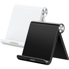 2-Pack Adjustable Foldable Phone Stand Compatible with iPhone 17/16/15/14/13/12/11/SE/XS/XR, Portable Desktop Holder