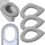 Toilet Seat Cover Pads Soft Thicker Warm Stretchable 1