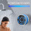 Bluetooth Shower Speaker IP7 Waterproof with RGB Light and 5