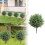 60 cm kunstige cedertræer, topiary, 2 stk. 2