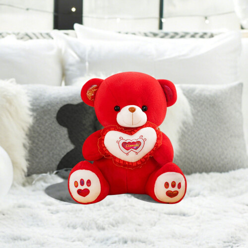 Love Heart Teddy Bear Plush Toy 9 inch 2