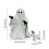 Ghost and Dog Candle Holder – Halloween Tabletop 3