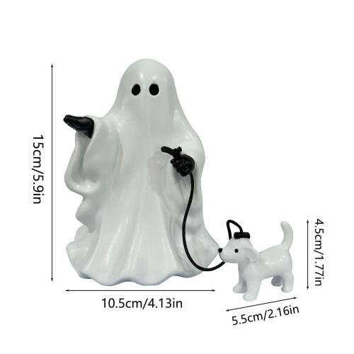 Ghost and Dog Candle Holder – Halloween Tabletop 2