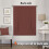 Painel de cortina blackout com amarração 42x63 polegadas 5