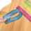 Régua flexível de 30 cm (12"), dobrável e inquebrável, transparente e resistente a estilhaços, com marcações em cm/polegadas, régua colorida 5